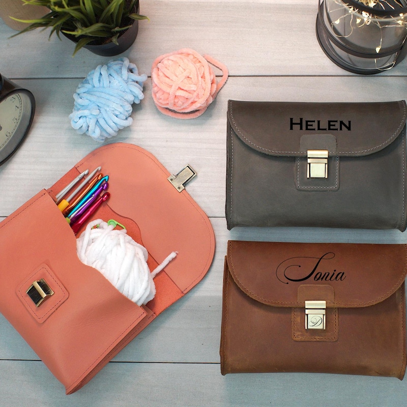 Engraved Crochet Case Etsy