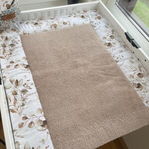 Aankleedkussen voor nieuwe ouders, praktisch aankleedkussen met schattige prints, aankleedkussen voor het verschonen van de luier, mandje, mand
