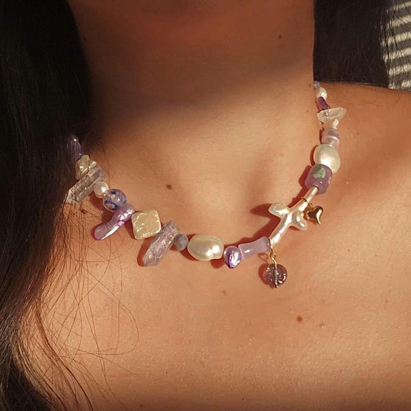 Stainless Steel Nymph Necklace