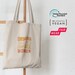 Empowered women tote bag, tote bag feminist, feminism, International women's day, birthday present, canvas tote bag, gift for her, gift bag 