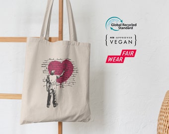 Heart Glow Blur Tote Bag Purse Handbag For Women Girls Heart Glow Blur Tote Bag Purse Handbag For Women Girls
