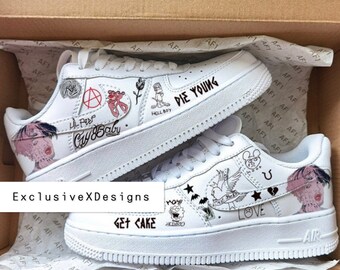lil peep shoes custom
