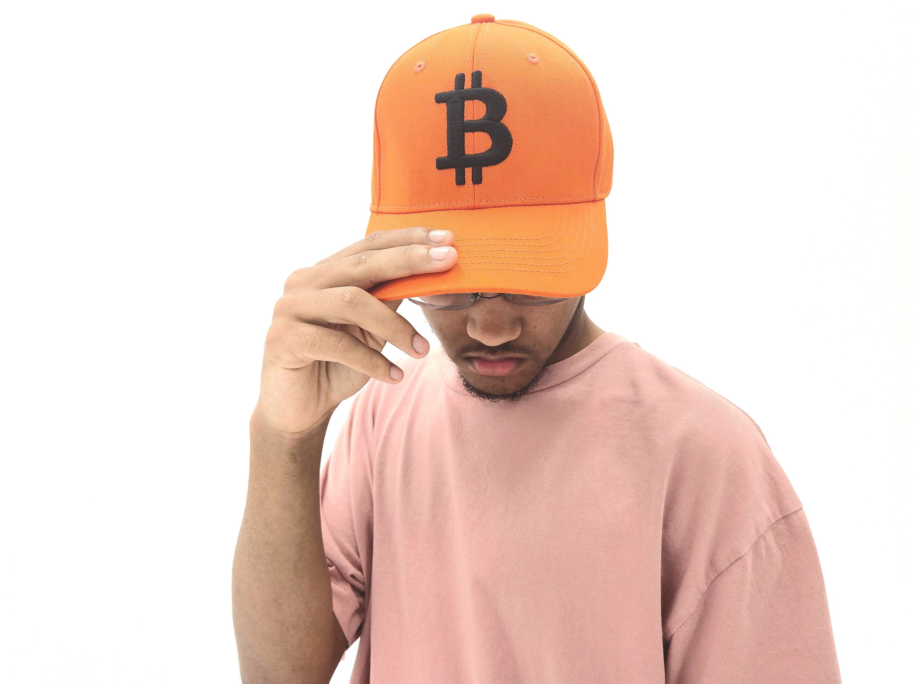Orange Bitcoin Hat - Etsy