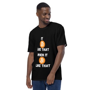 Bitcoin Men&#39;s t-shirt