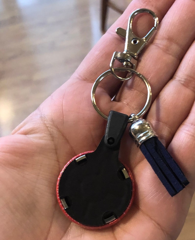 PERSONALIZED School Color Class of 2024 Tassel Keychain Etsy