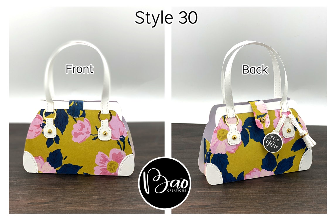 Handmade Paper Purse Gift Box Etsy