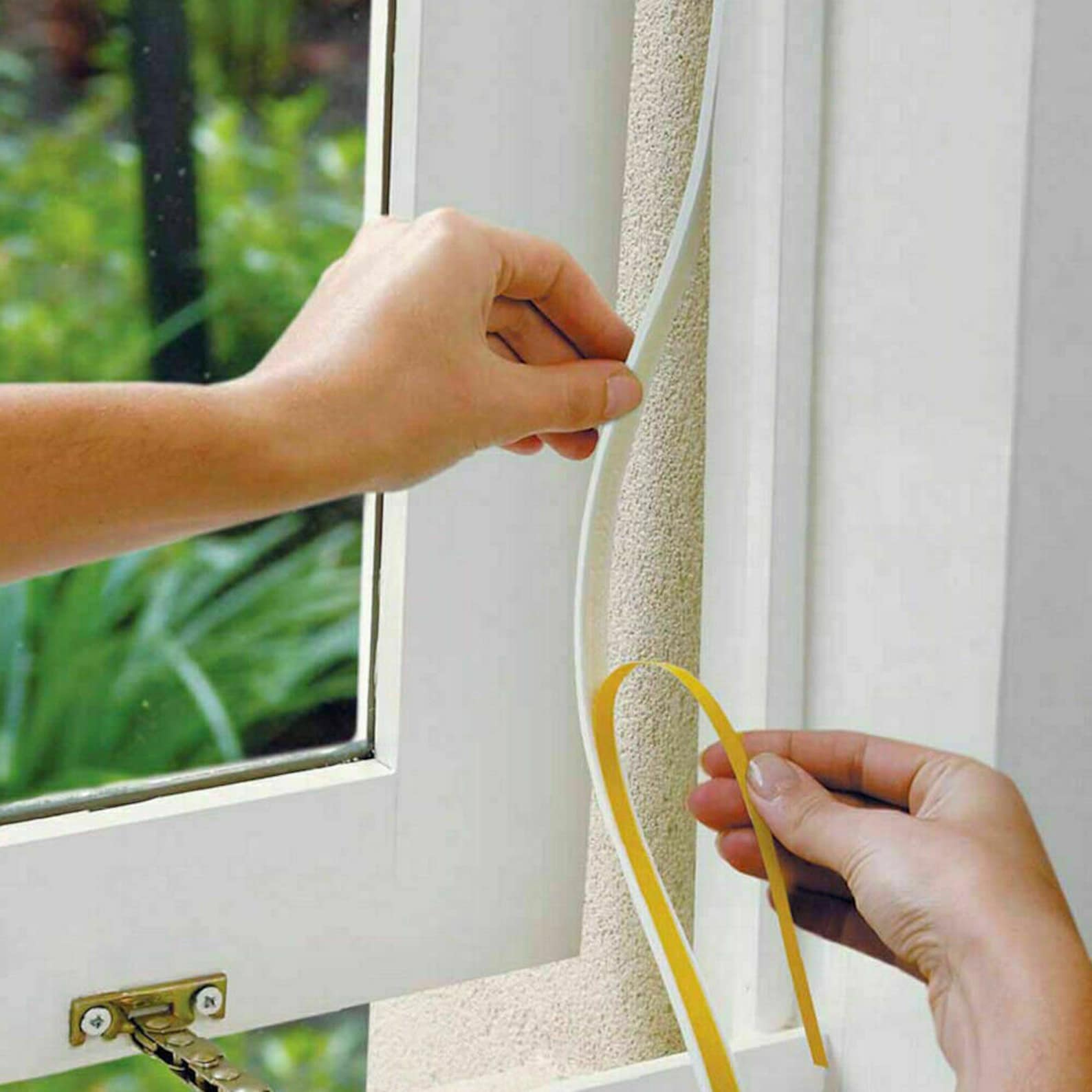 2 x Foam Draft Draught Excluder Tape Seal Doors Windows Etsy