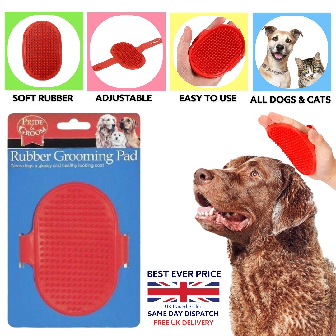 rubber cat grooming brush