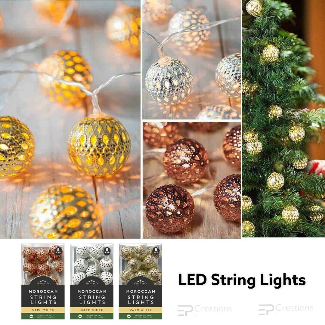 LED String Lights Christmas Tree Decorations Xmas Party Home Window