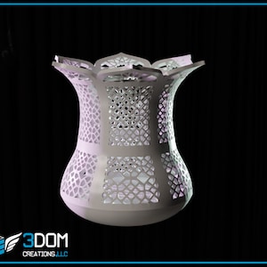 Arabian Mashrabiya Vase - STL file