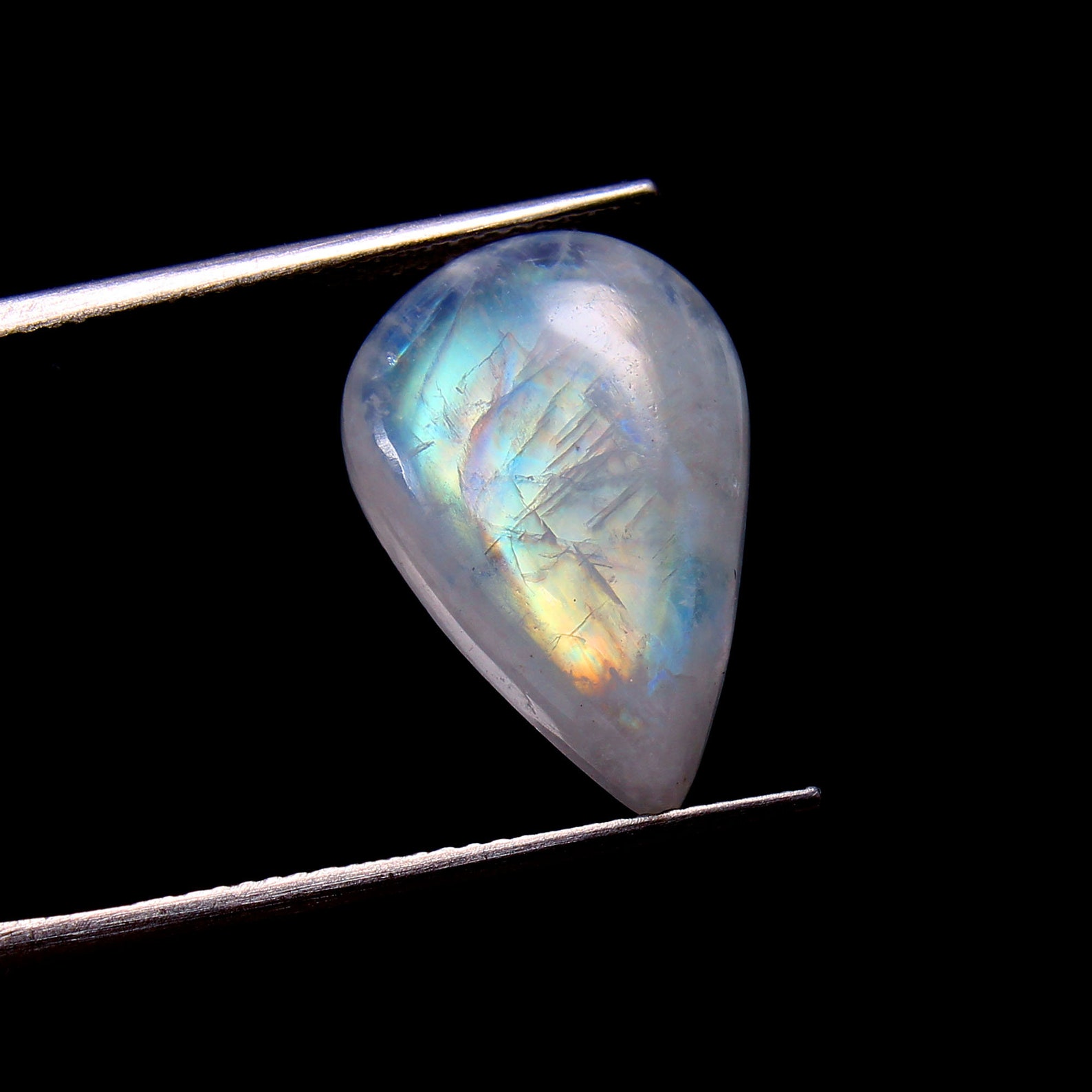 White Moonstone Rare Quality White Moonstone Oval 9 CT Etsy UK