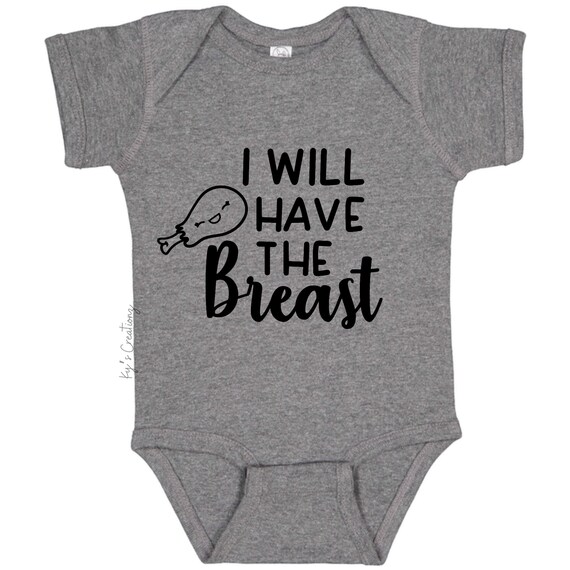 I Will Have the Breast Onesie - Etsy