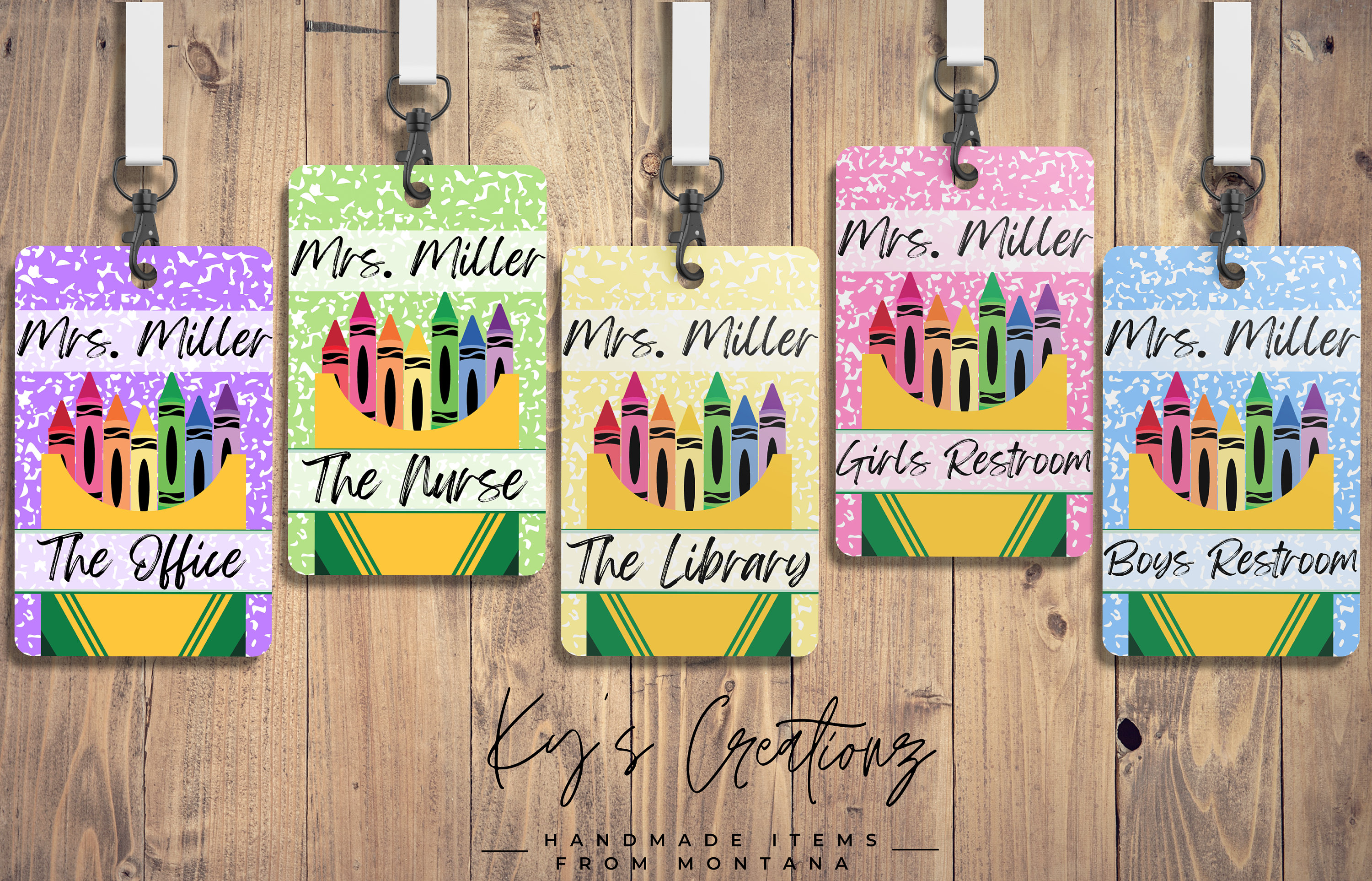 Custom Hall Passes | Classroom | Teacher | Gifts | School - Etsy