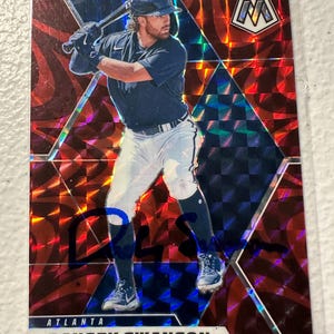 Dansby Swanson Autogramm Karte