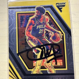 Carte autographe de Joel Embid
