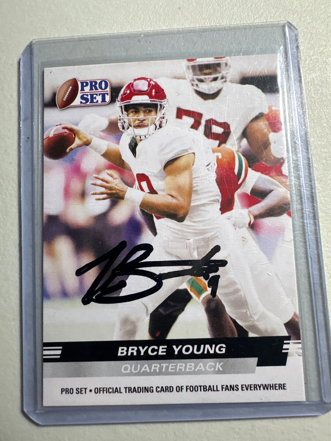 Bryce Young Autographed Card Etsy