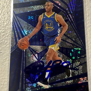 Tarjeta autografiada de Chris Paul