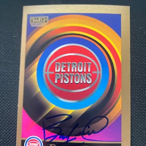 Bill Laimbeer Autogrammkarte