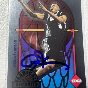 Allen Iverson-handtekeningkaart