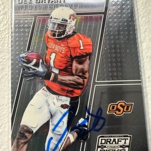 Cartão de autógrafo Dez Bryant