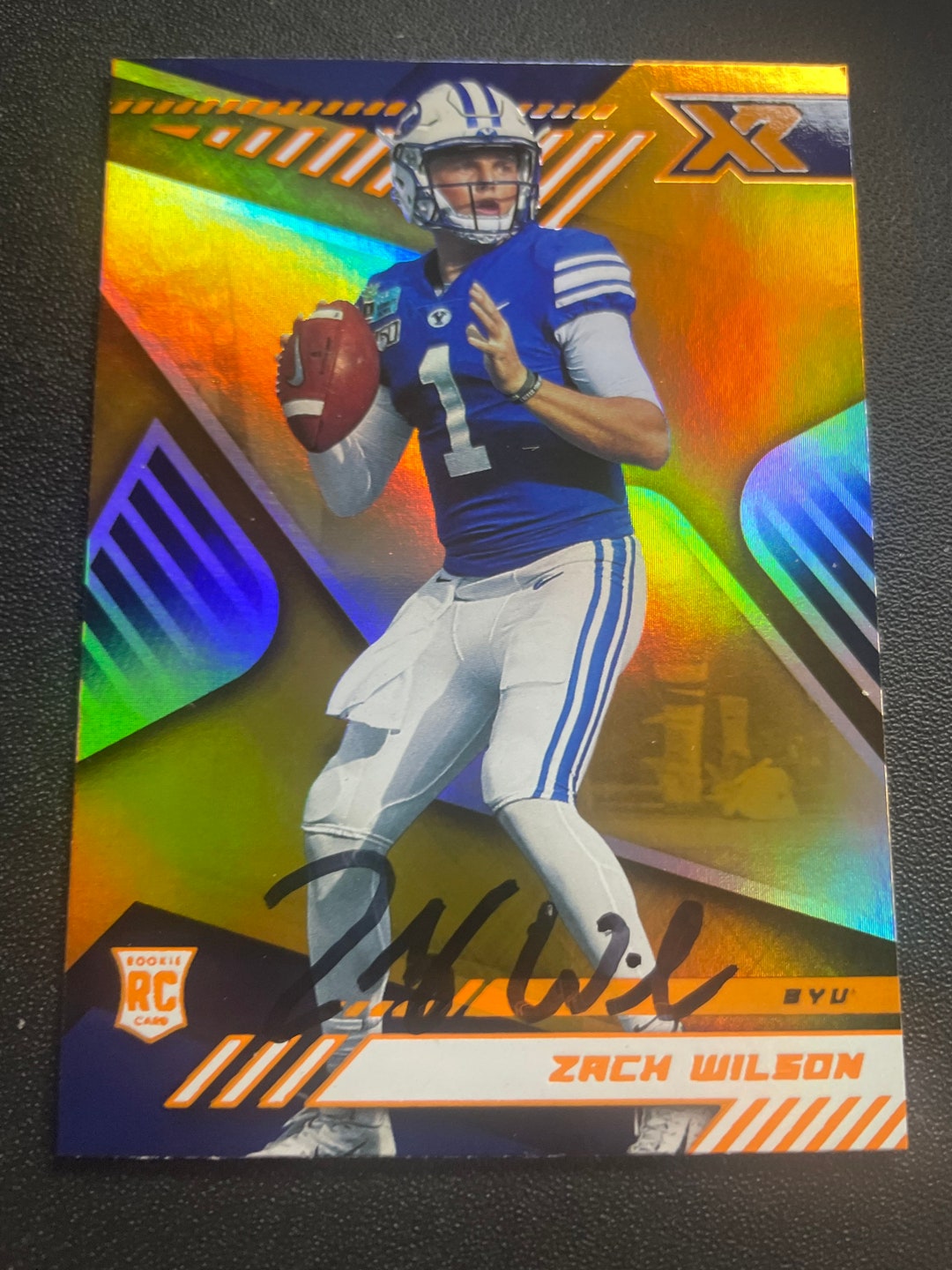 Zach Wilson Autograph Card Etsy