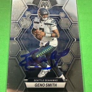 Carte autographe de Geno Smith