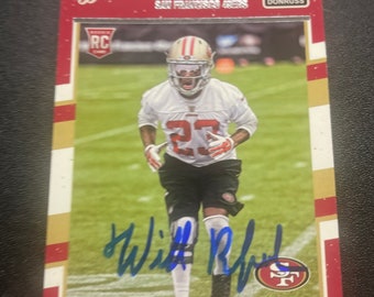 Will Redmond autographed card