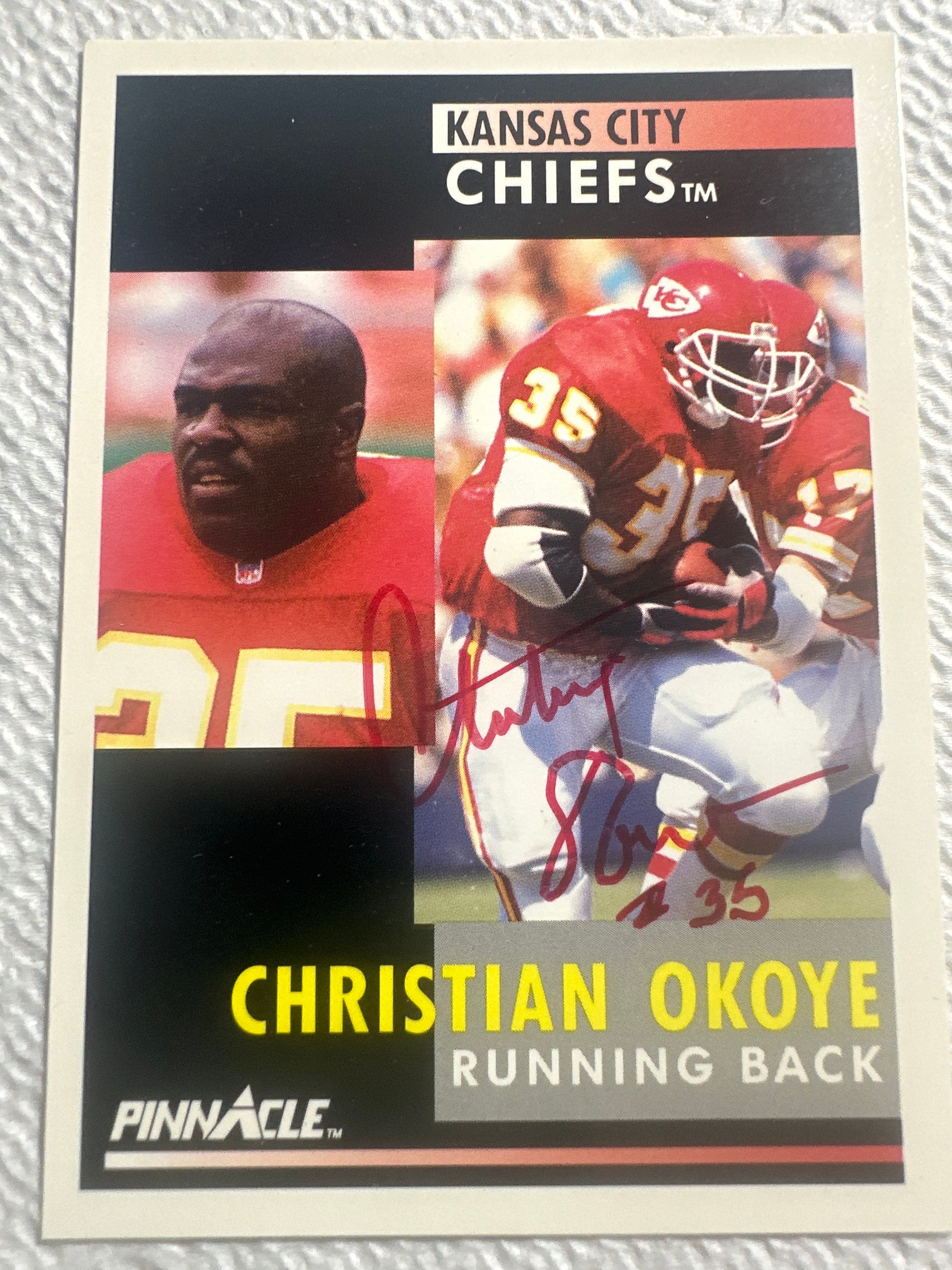 Christian Okoye Nigerian Nightmare jersey