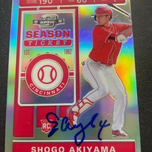 Shogo Akiyama gesigneerde kaart