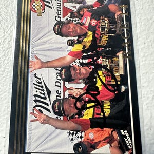 Davey Allison Autogrammkarte
