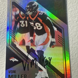 Von Miller autograph card