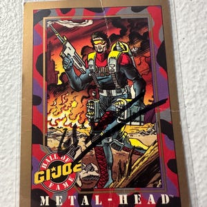 G.I. Joe Autogrammkarte
