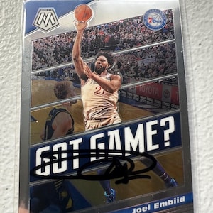 Joel Embiid-handtekeningkaart