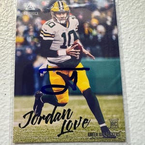 Carte d'autographes Jordan love