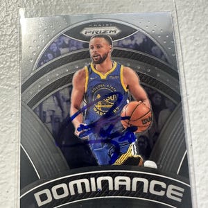 Stephen Curry Autogrammkarte