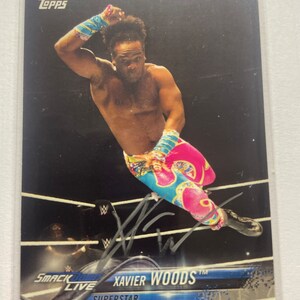 Carte autographiée de Xavier Woods
