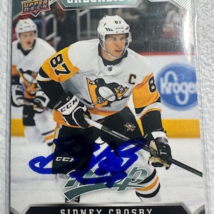 Sidney Crosby Autogrammkarte
