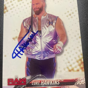 Curt Hawkins Autogrammkarte