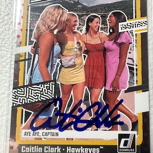 Caitlin Clark-handtekeningkaart