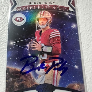 Brock Purdy Autogrammkarte
