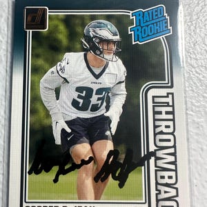 Cooper DeJean Autogrammkarte