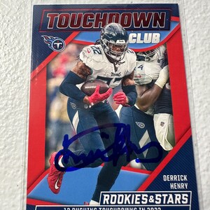 Derrick Henry Autogrammkarte