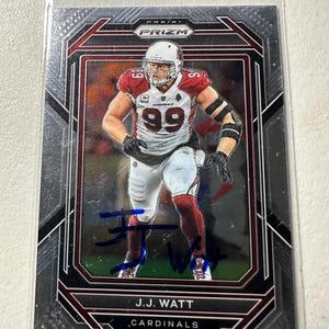 J.J. Watt-Autogrammkarte