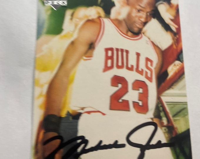 get michael jordan autograph