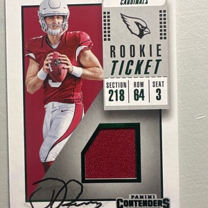 Cartão autografado por Josh Rosen