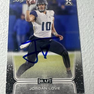 Jordan Love Autogrammkarte