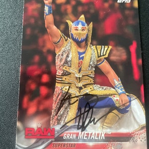 Carte autographiée Gran Metalik