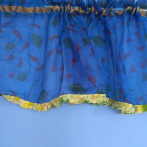 Indian vintage valances Window counter top Kitchen  curtains for living room bed room decor valance simple Boho curtain Floral design panels