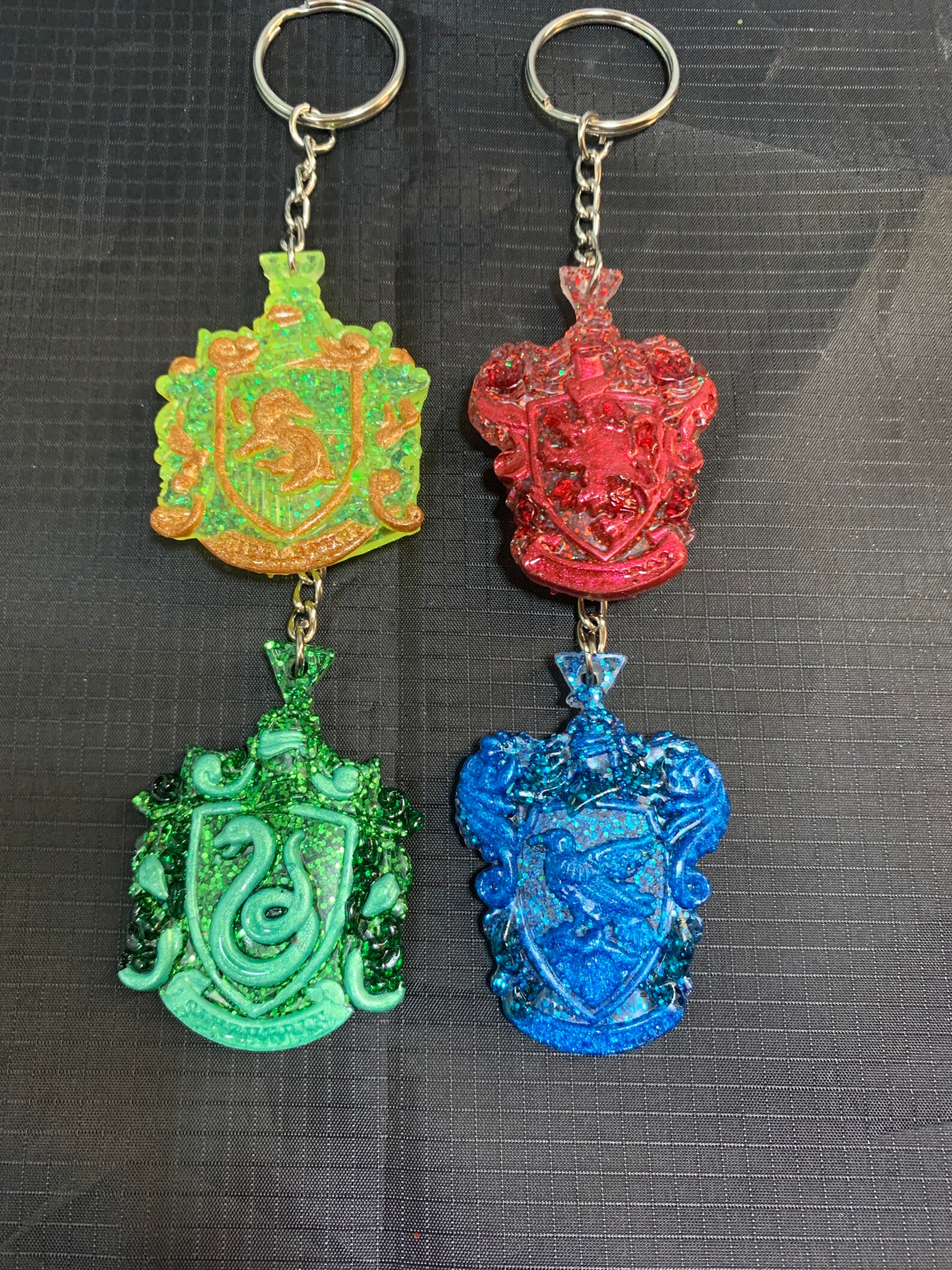 Harry Potter house keychain Etsy.de