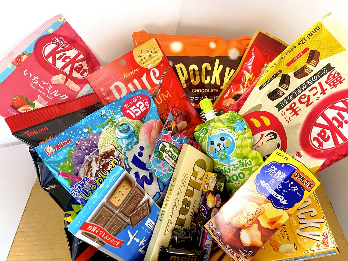 28 Piece Japanese Snack Box Etsy